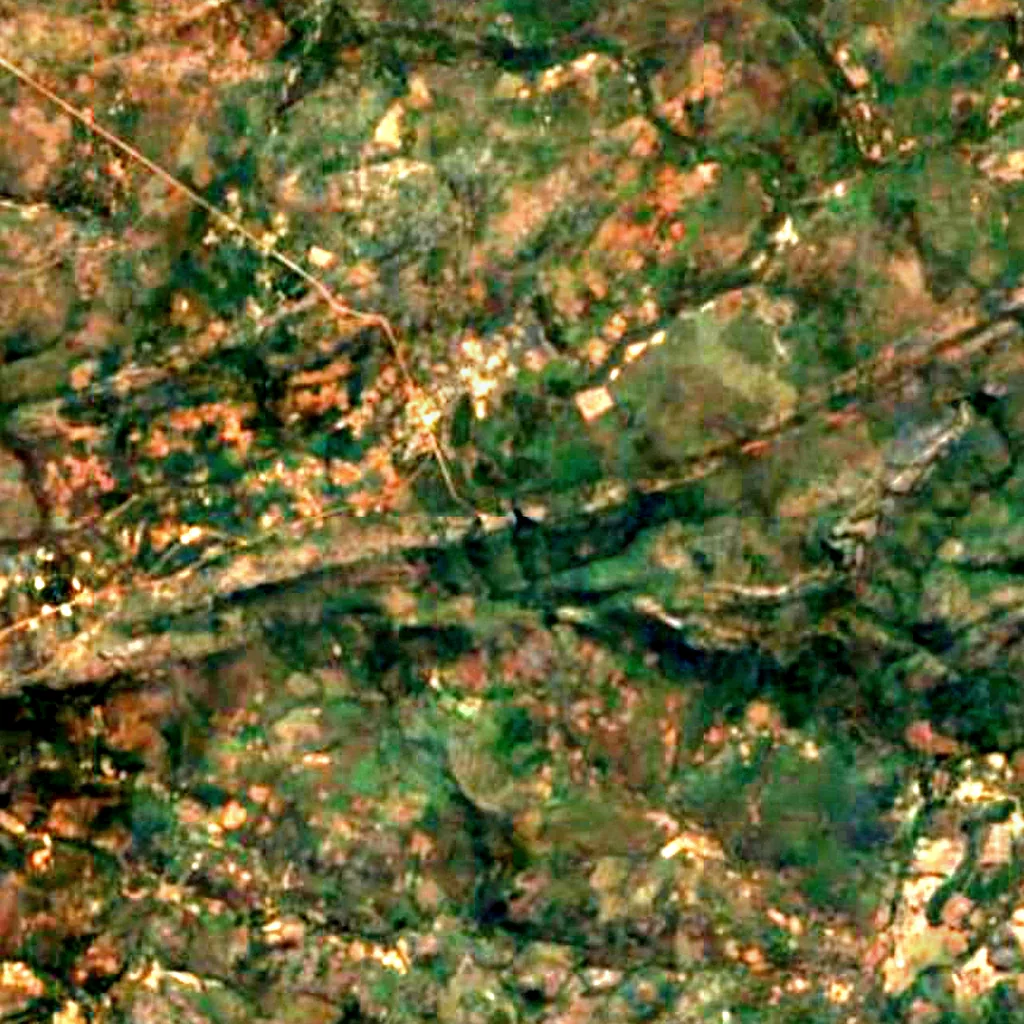 Kundalila Falls seen from above (Sentinel-2)