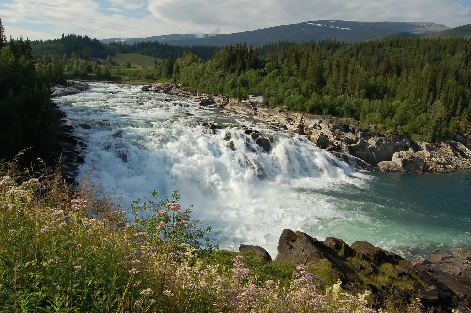 28. juli 2006 Norge, Laksfossen