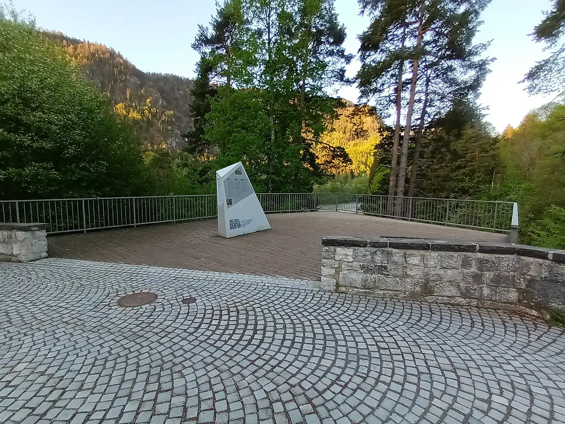 Aussichtsplattform Lechfall