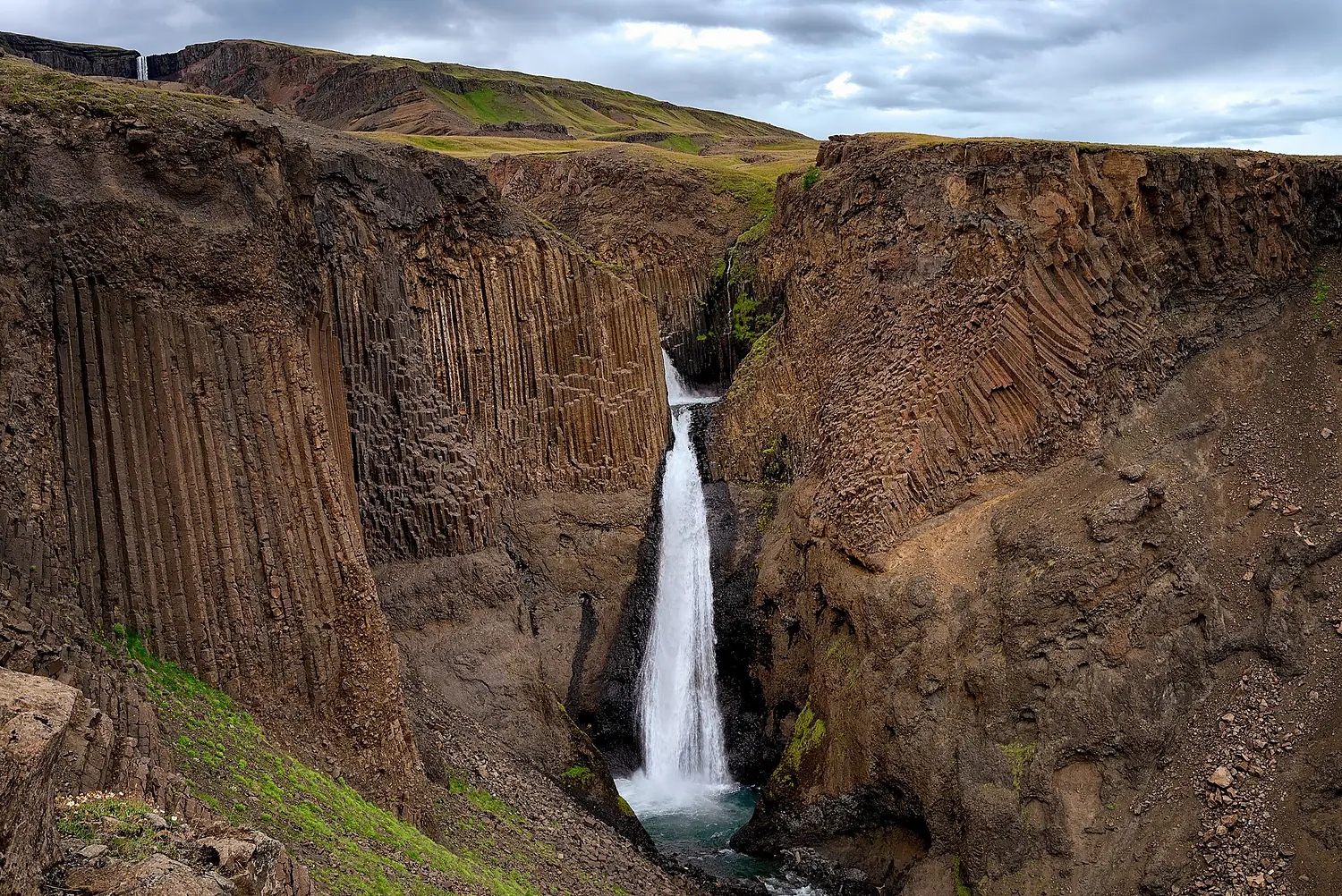 Litlanesfoss Waterfall, Iceland (43557200181)