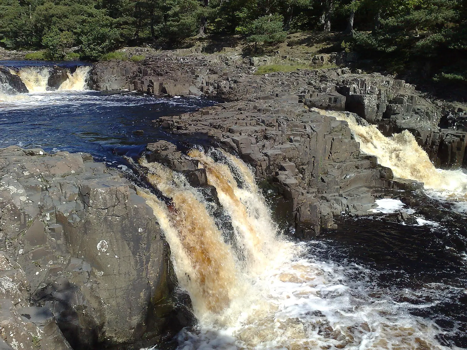 Low force waterfall