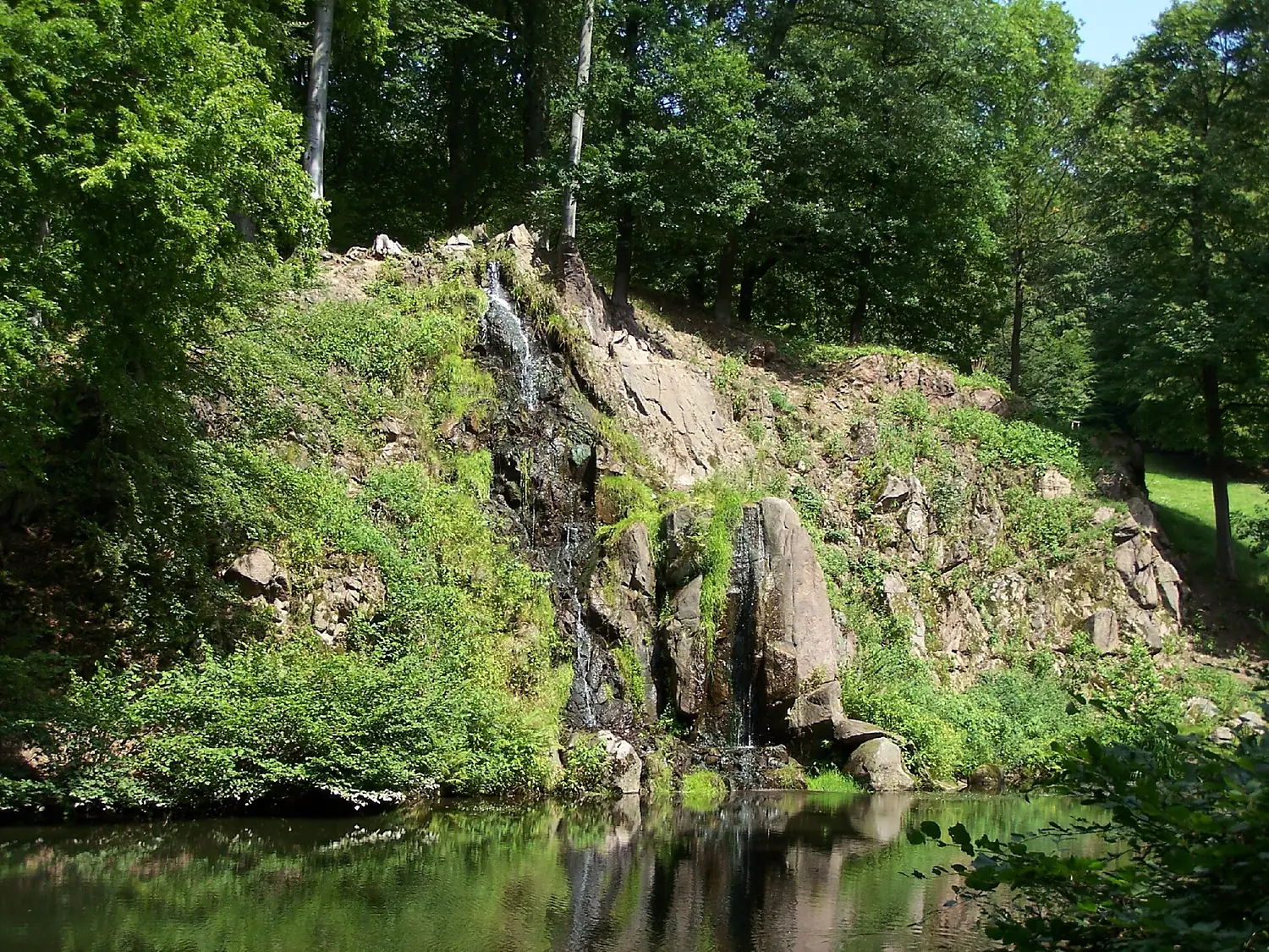 Schweina Luisentaler Wasserfall