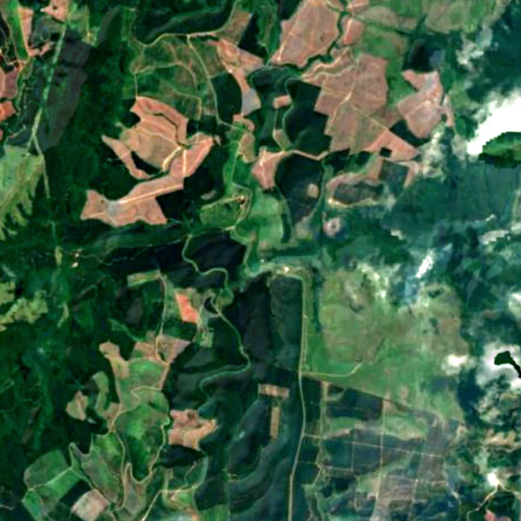 Mac-Mac Falls seen from above (Sentinel-2)