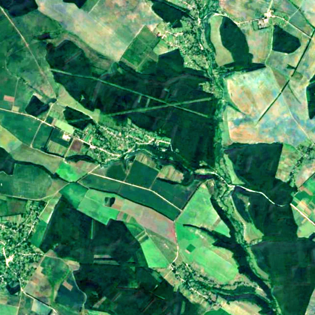 Maliivtsi Falls seen from above (Sentinel-2)