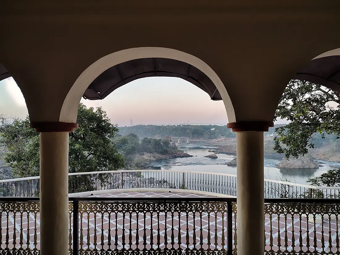 Government rest house view