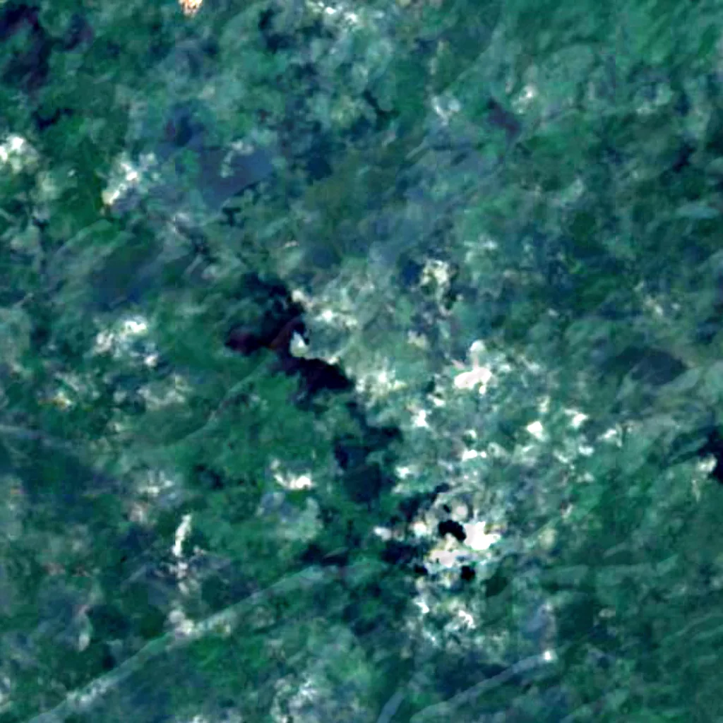 Marina Fall seen from above (Sentinel-2)