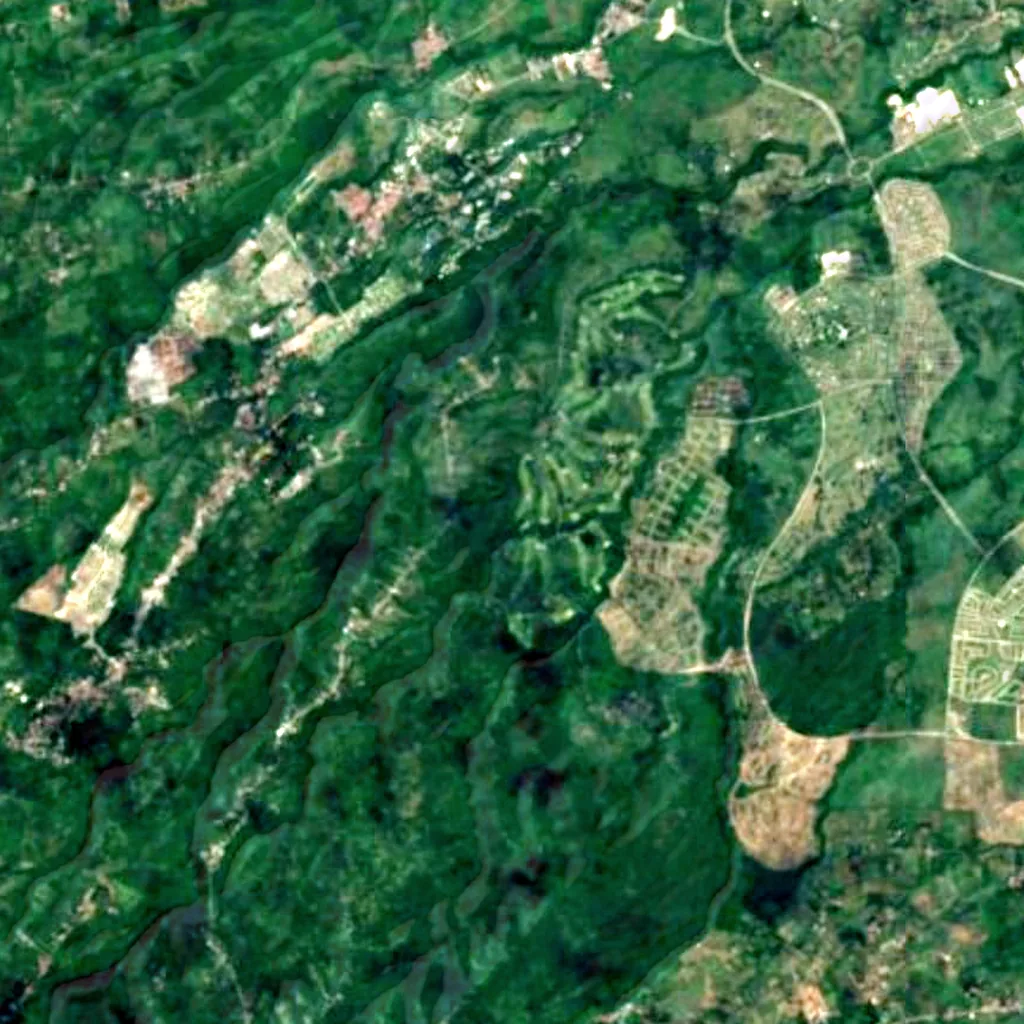 Matang Tubig seen from above (Sentinel-2)