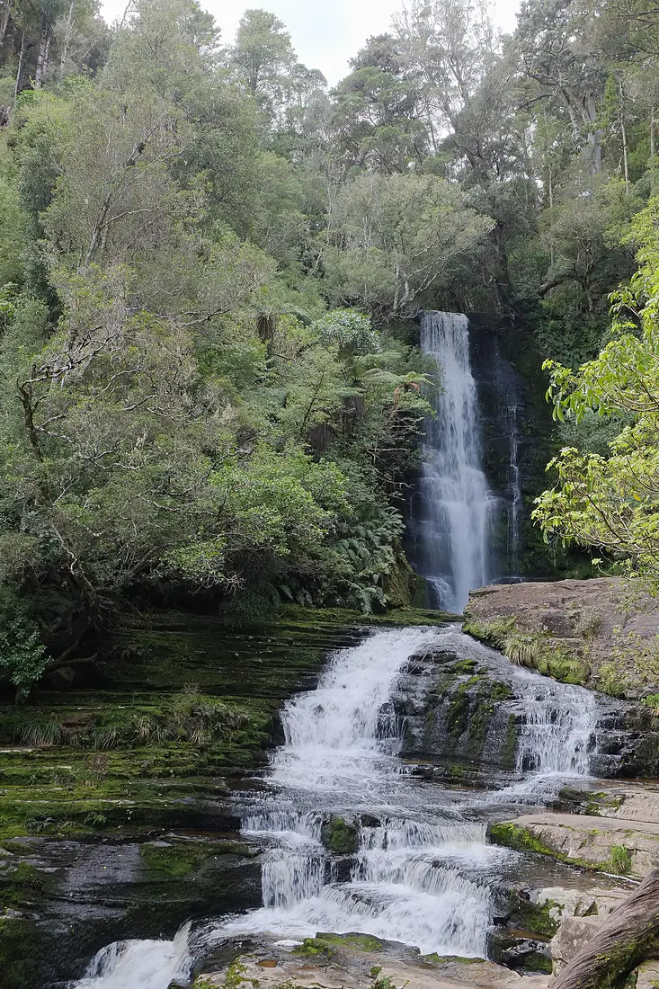 McLean Falls and cascade