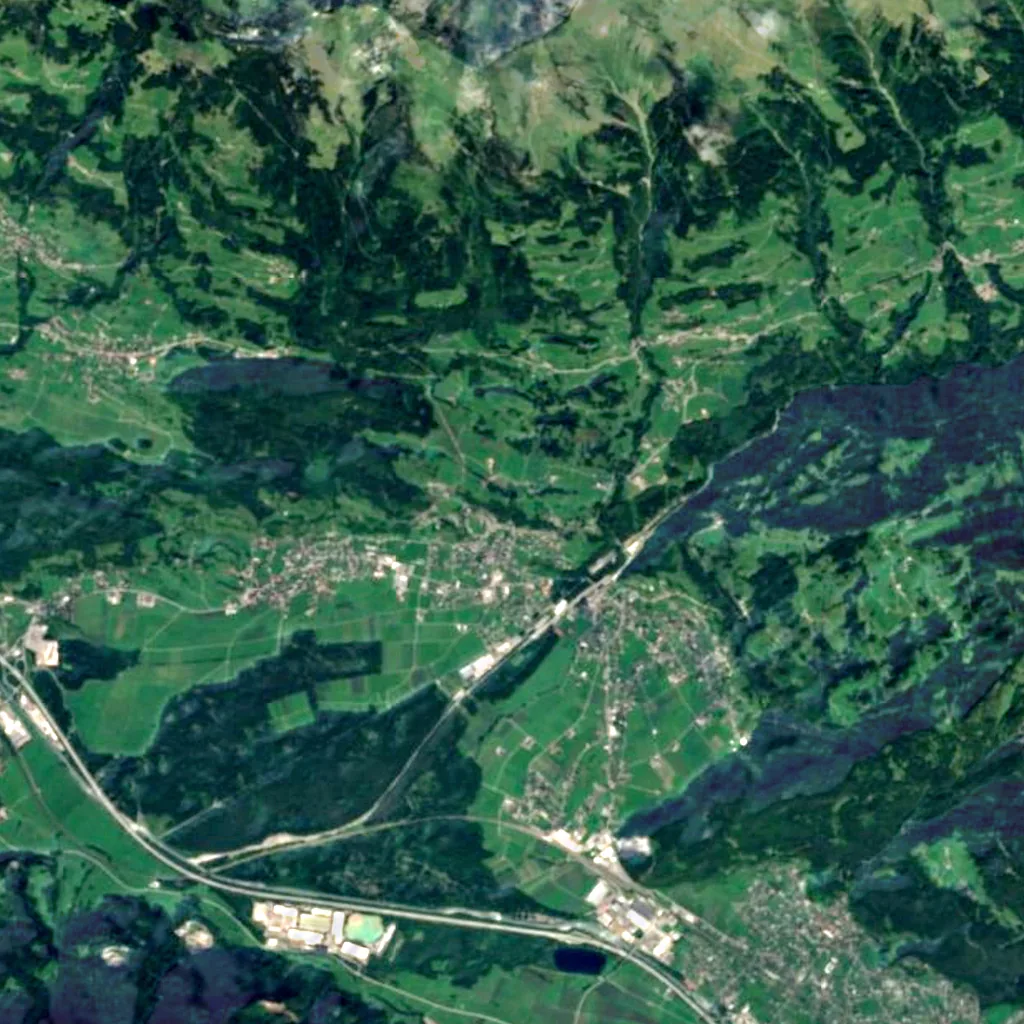 Montjola-Wasserfall seen from above (Sentinel-2)