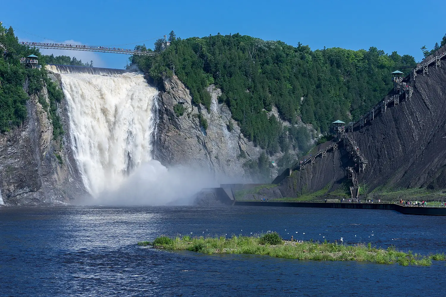 Quebec - Chutes de Montmorency