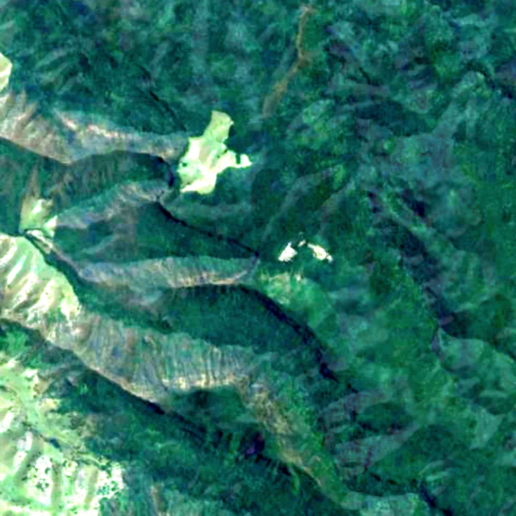 Morans Falls seen from above (Sentinel-2)