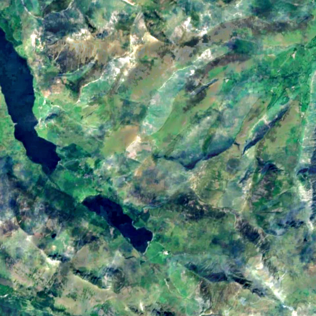Moss Force seen from above (Sentinel-2)