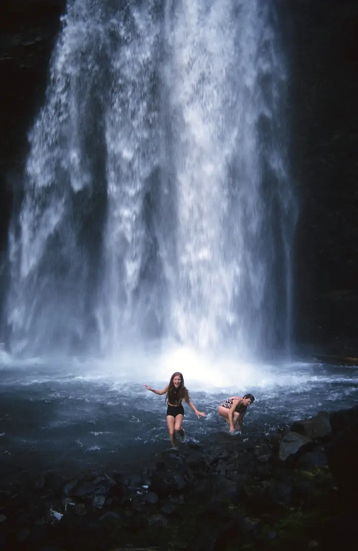 Moul Falls pool