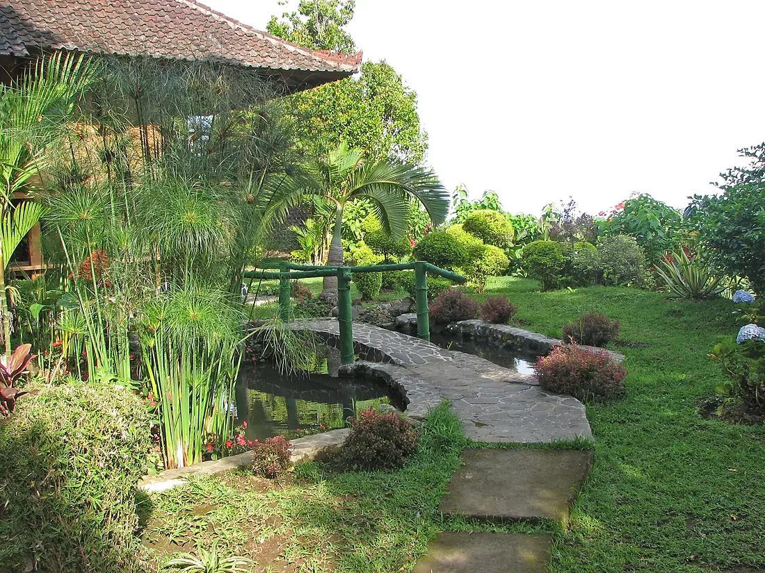 Jardin de Puri Lumbung Cottages (Munduk) - panoramio - Eric Bajart