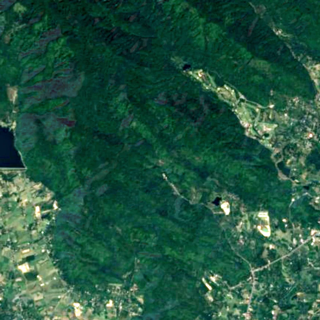 Nam Tok Sarika seen from above (Sentinel-2)