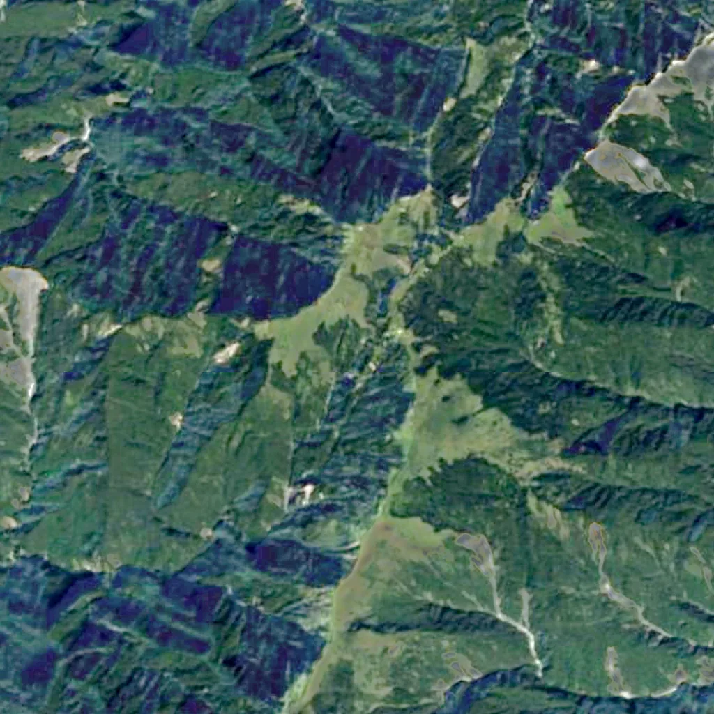 Nenggao Waterfall seen from above (Sentinel-2)