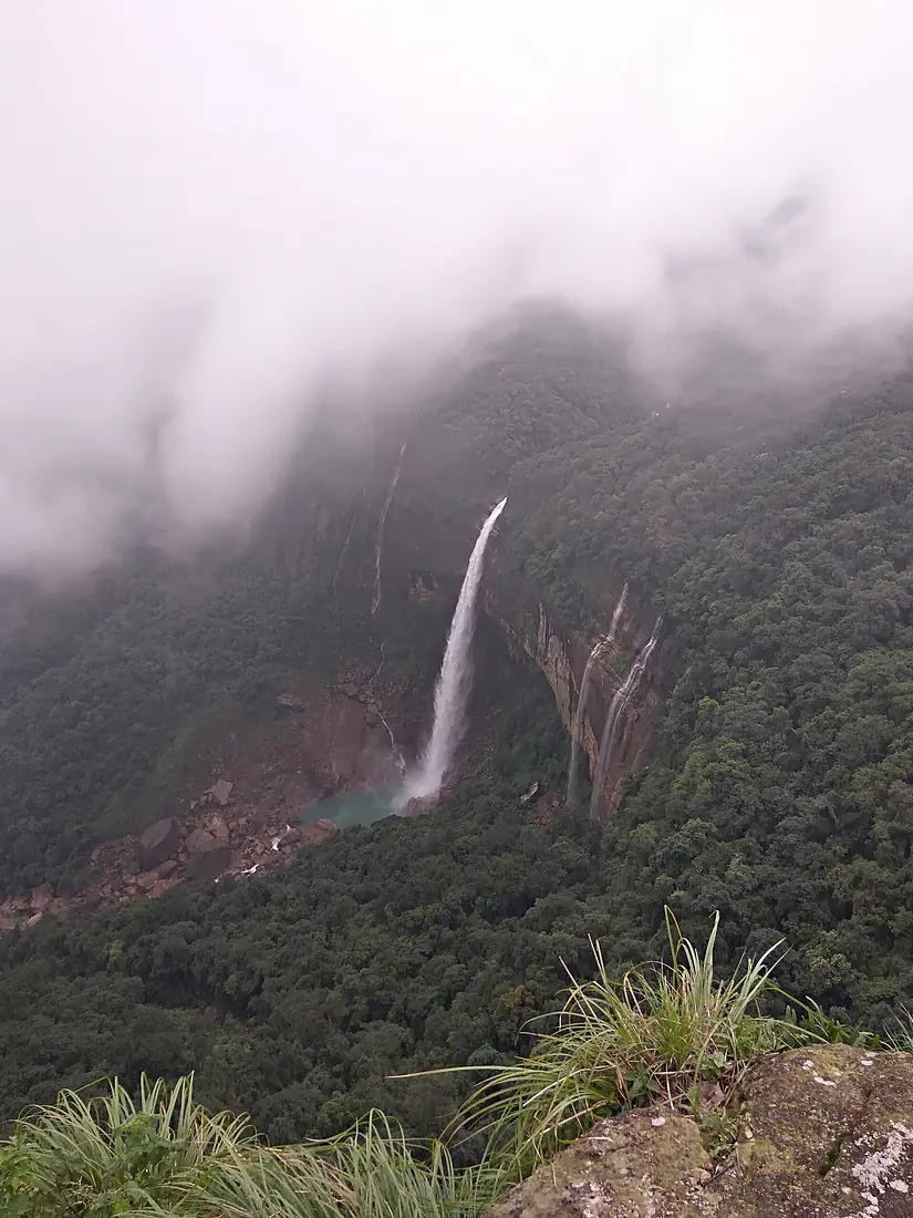 Cherapunji waterfall
