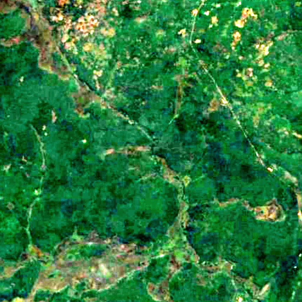Nyambwezi Falls seen from above (Sentinel-2)