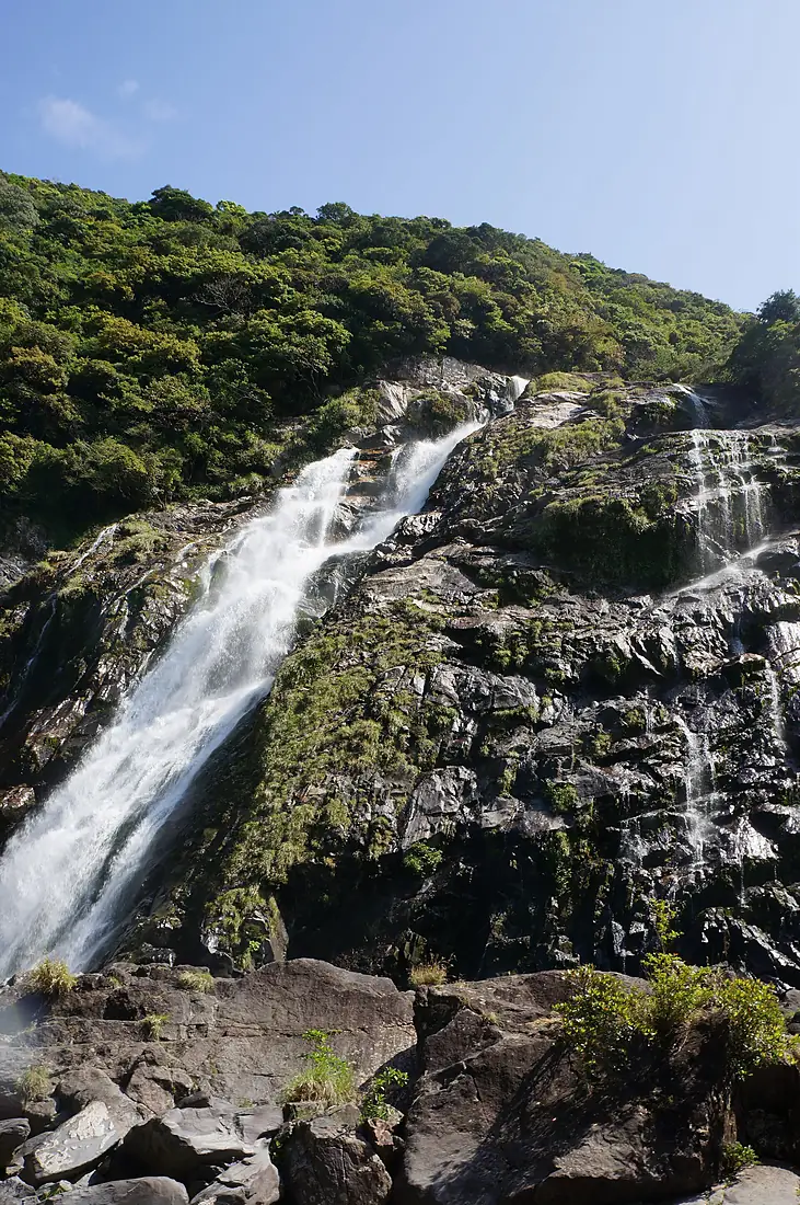 Ohkonotaki waterfall in Yakushima Park