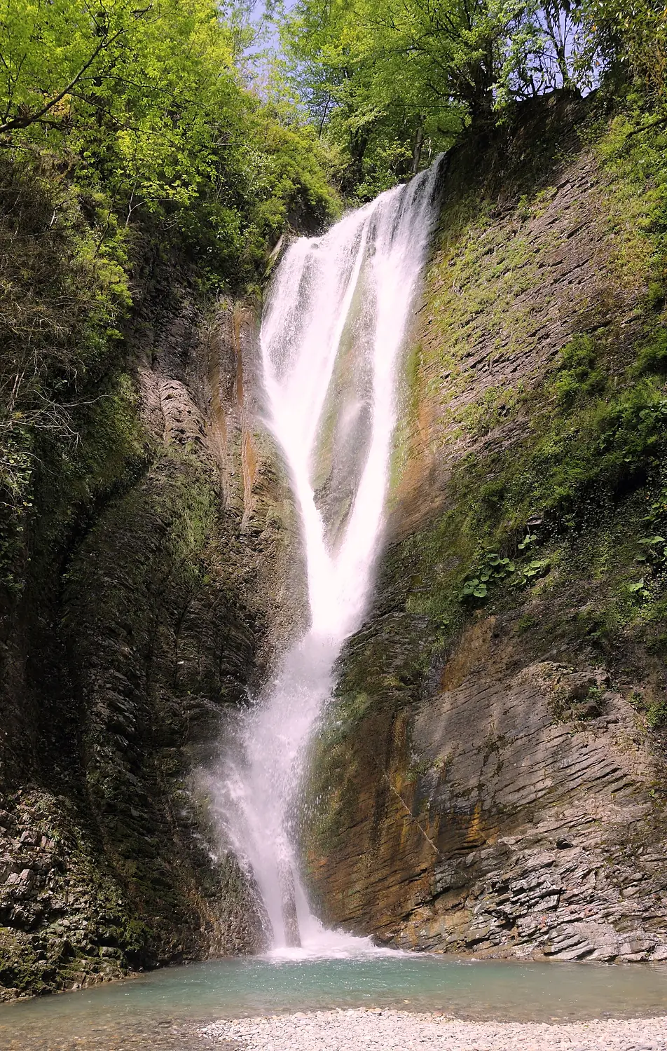 Orekhovsky waterfall