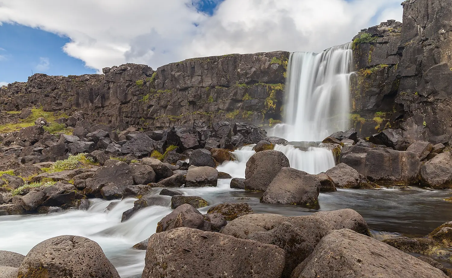 Öxarárfoss, Parque Nacional de Þingvellir, Suðurland, Islandia, 2014-08-16, DD 029