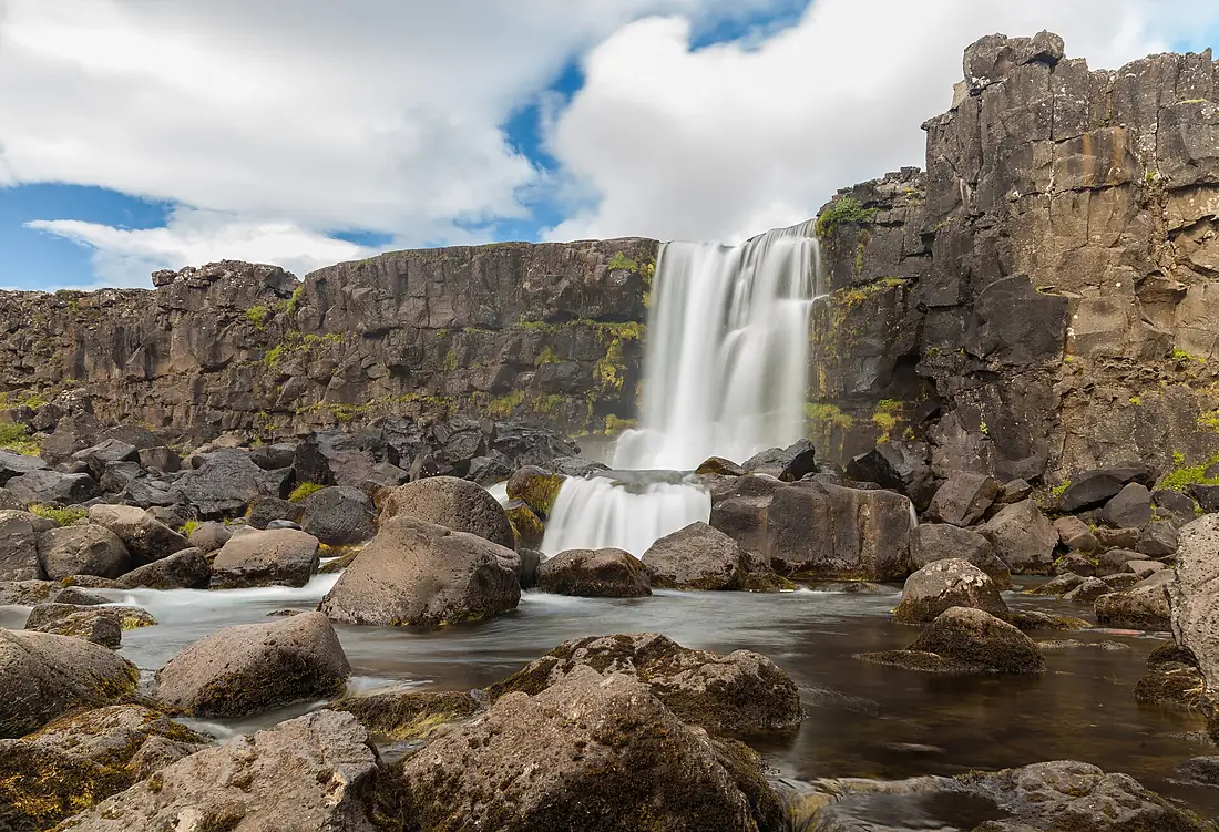 Öxarárfoss, Parque Nacional de Þingvellir, Suðurland, Islandia, 2014-08-16, DD 026