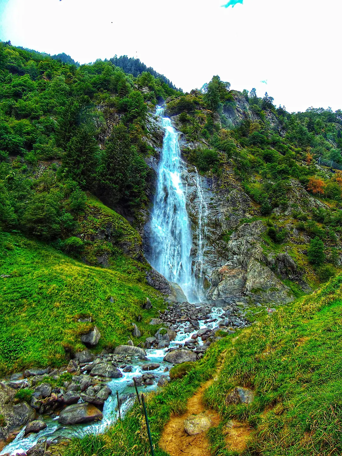 Alto Adige Italia Cascata di Parcines. Foto di Giovanni Ussi 2
