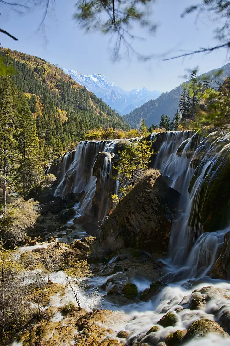 1 jiuzhaigou valley pearl shoals waterfall 2011