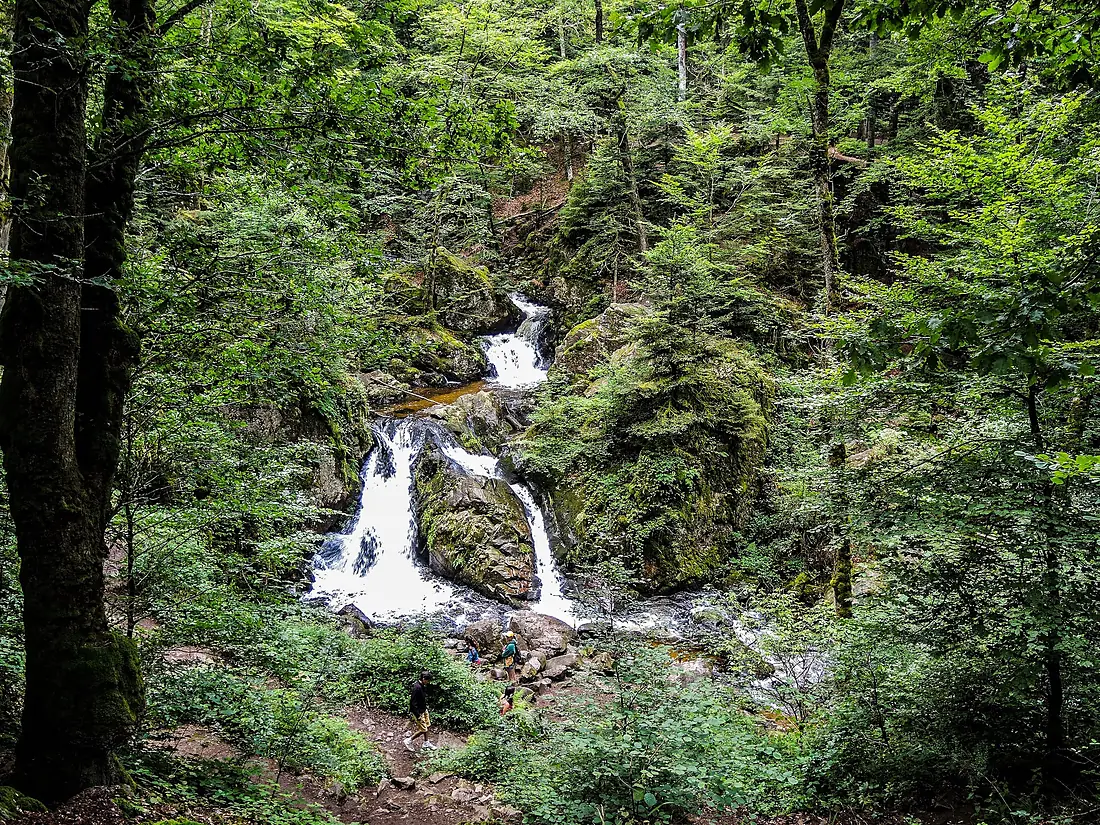 Petite cascade de Tendon. (1)