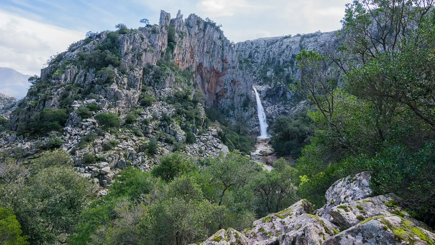 Piscina Irgas immersa nella natura