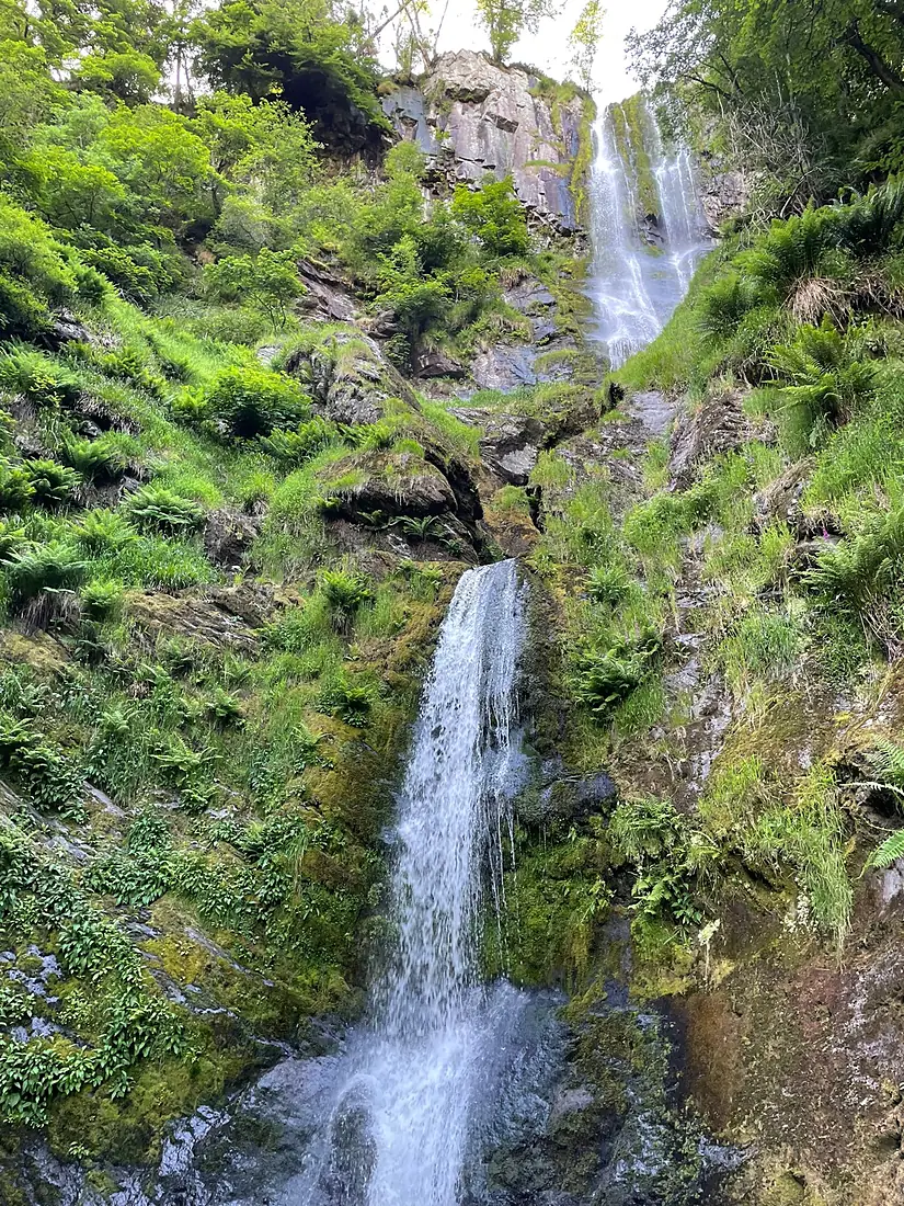 Llanrhaedr Waterfall (Pistyll Rhaedr)