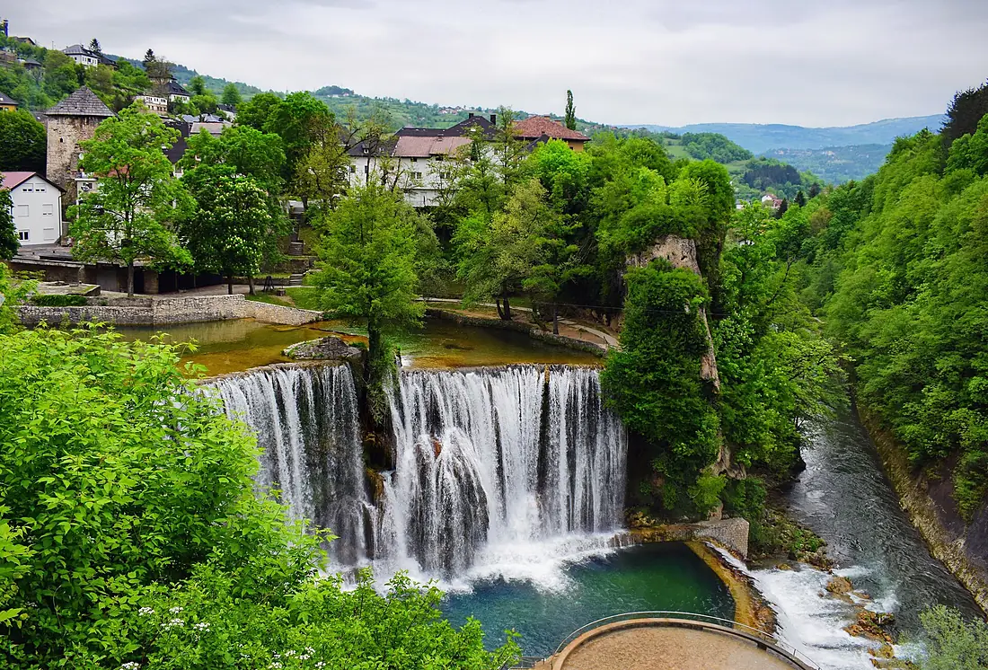 Bosnia and Herzegovina - Pliva Waterfall, Jajce