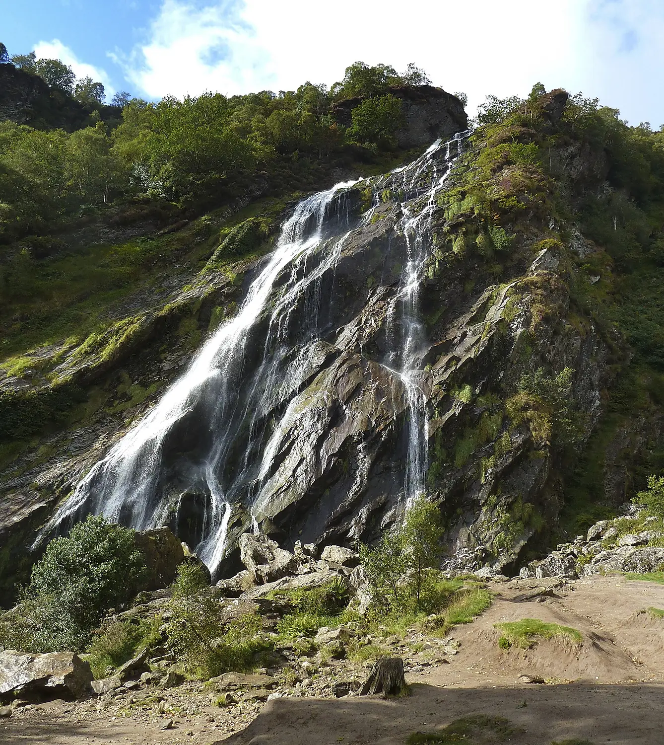 Powerscourt Waterfall, 2011
