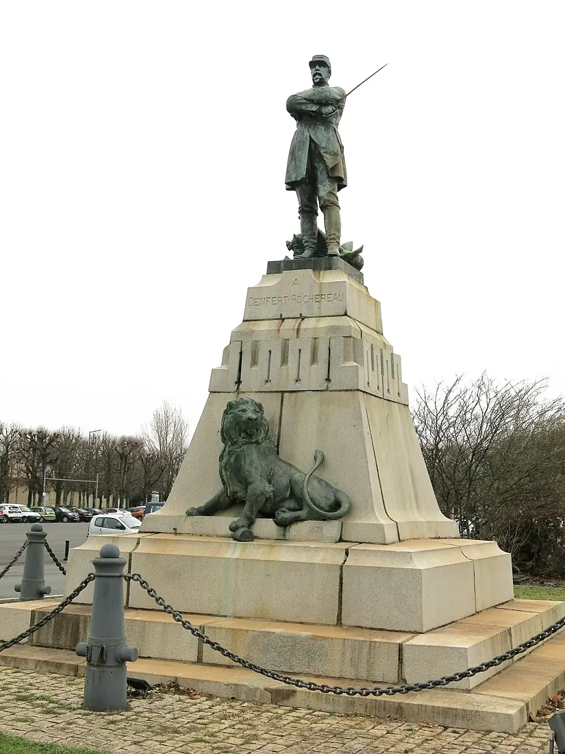 Saint-Maixent-l'École - Statue de Denfert-Rochereau