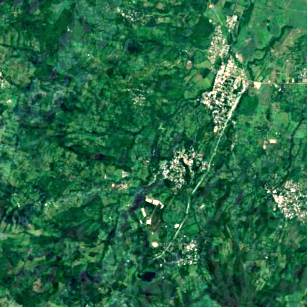 Pulhapanzak seen from above (Sentinel-2)