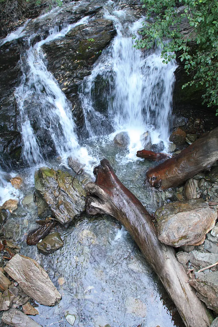 Rainbow Falls, Cascade from Bear Creek Drive near Harrison Lake, BC Canada - panoramio