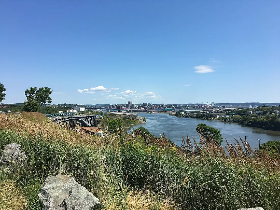 Overlooking the Falls