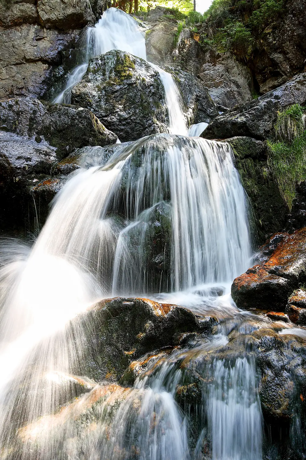 Riesloch Cascade - Uppermost part