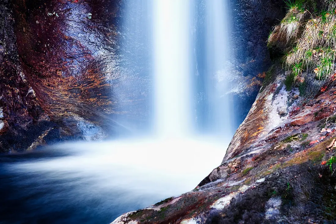Riesloch bei Bodenmais Wasserfall Naturschutzgebiet Großer Pfahl