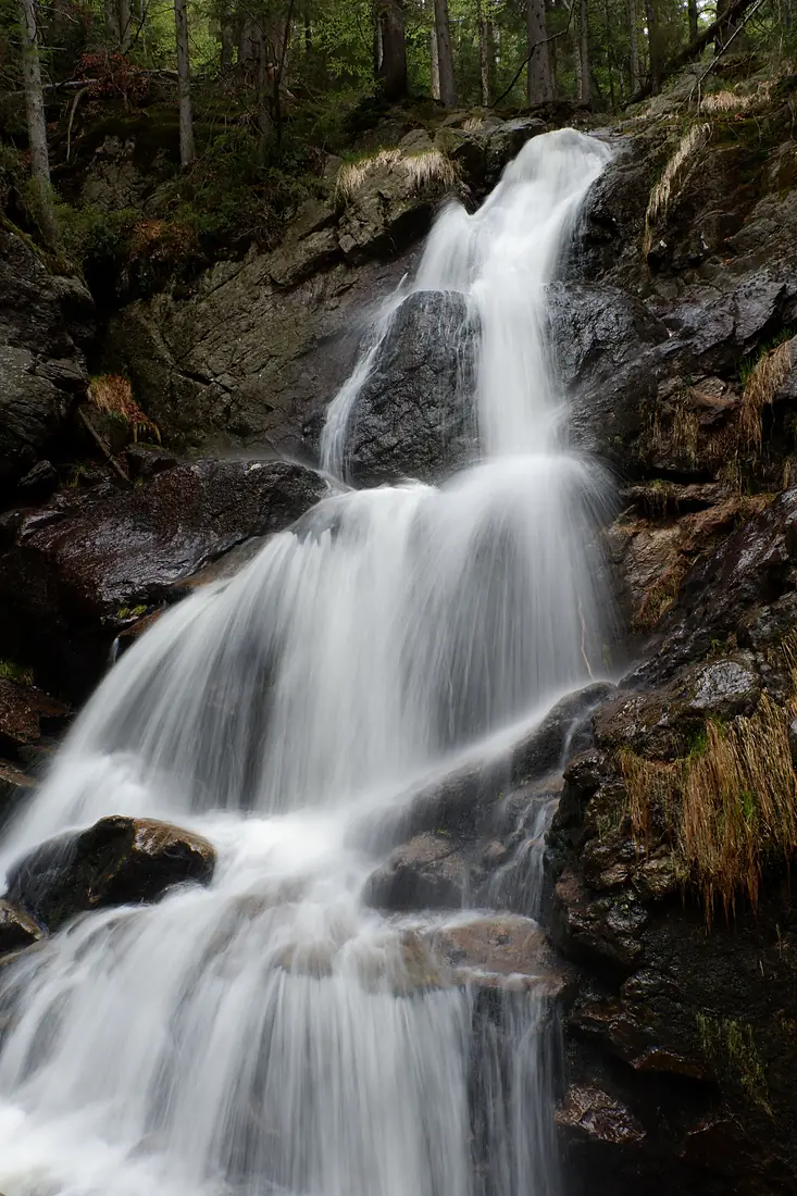Wasserfall bayerischer Wald 003