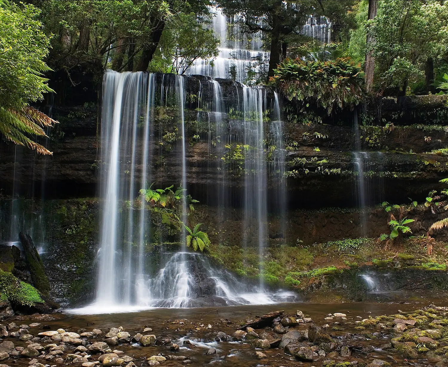 Russell Falls Mt Field National Park