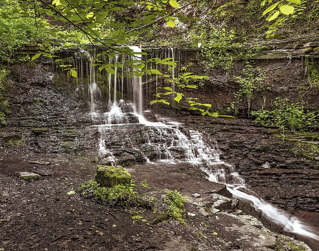 Fascinating Rusyliv Waterfalls