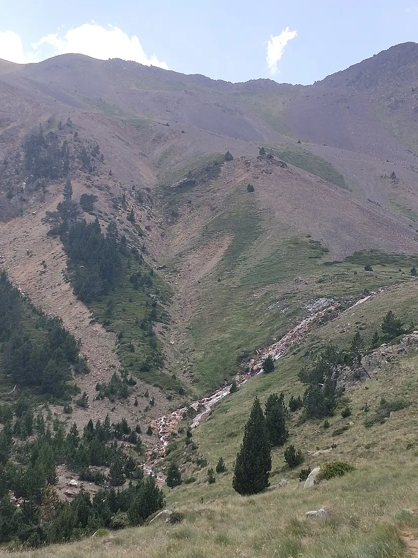 Cascada a la vall de Llubriqueto