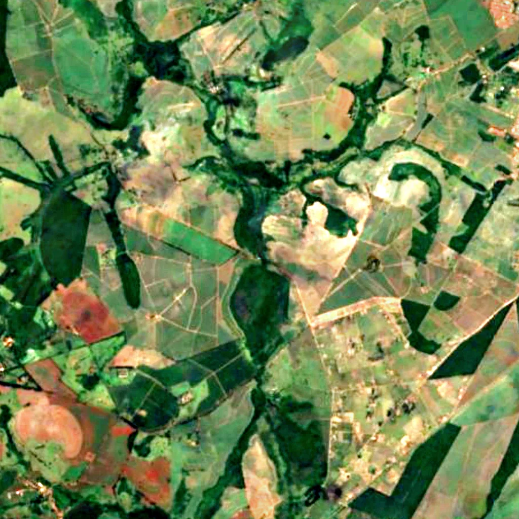 Salto do Pântano seen from above (Sentinel-2)