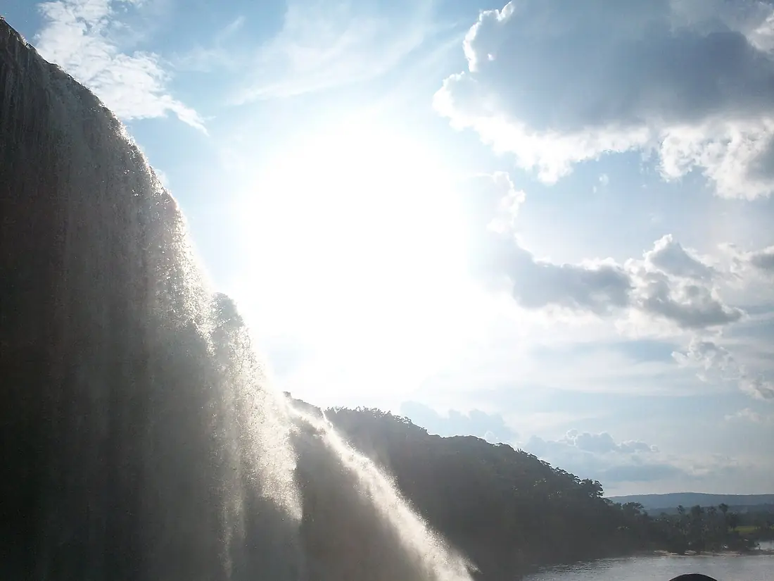 "Salto El Sapo" en el Parque Nacional Canaima (Bolívar)