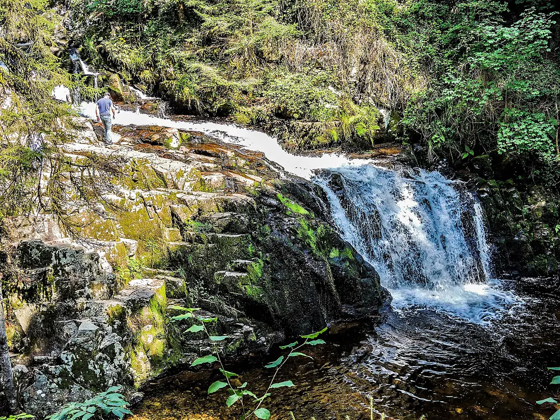 Cascade terminale du saut du Bouchot
