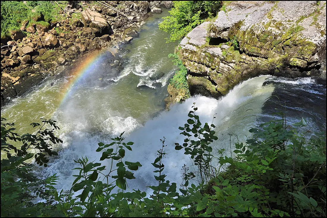 Chute d'eau du Doubs (Waterfall of the Doubs)