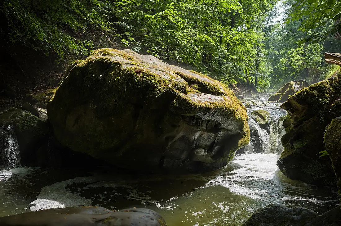 Along the Mullerthal Trail, Luxembourg