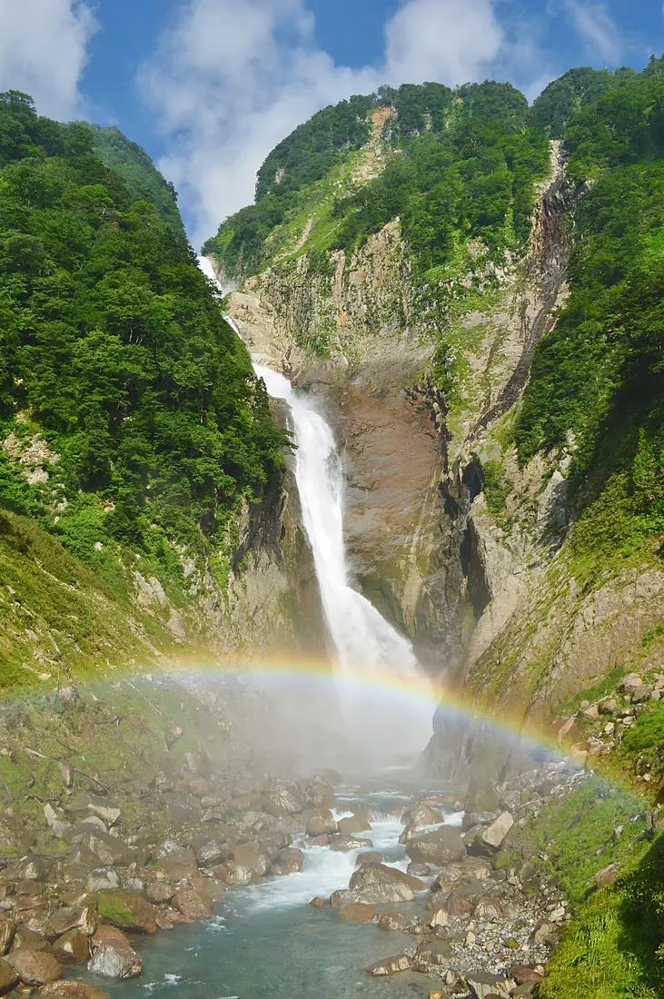 Shomyo Falls, zenkei