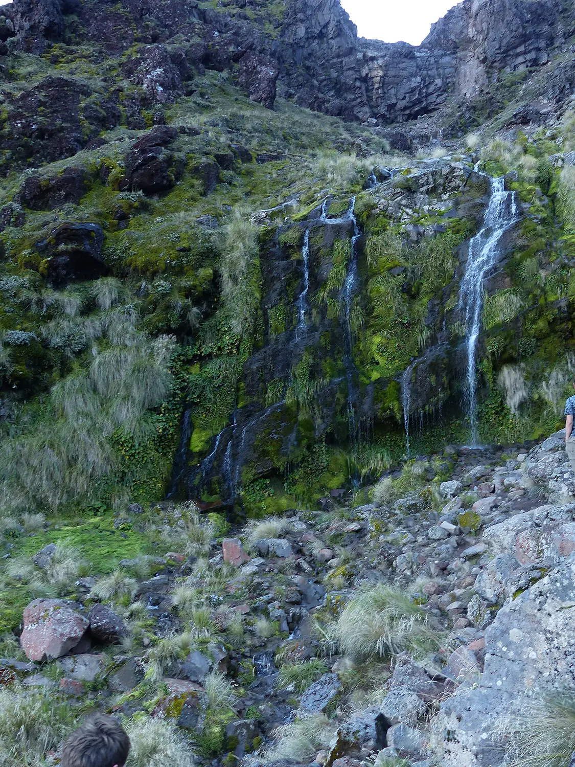 Soda Springs at Tongariro Alpine Crossing